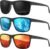 Fanshen Polarized Sports Sunglasses for Men, UV Protection Lightweight Sun Glasses for Driving Fishing Golf Cycling