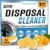Garbage Disposal Cleaner Deodorizer Tablets – 24 Pack, New Powerful XL Foaming Tablet – Fresh Citrus Foam Sink Garburator Disposer Freshener, Natural Kitchen Drain Cleaning Care – 1 Year Supply