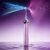 RANVOO AirJet X5 [Next-Gen Jet-Flow | Maximum Clean Power] Sonic Electric Toothbrush, 100% Plaque Removal, Whitening & Gum Care, 60-Day Battery Life, Rechargeable with 3 Pro Brush Heads, Pale Violet