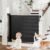 probebi Retractable Baby, Child & Dog Gates for Stairs, Extends to 54″ Wide 34″ Tall, Use for Outdoor, Indoor, Hallways, Doorways, Deck, Porch, Black