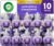 Air Wick Plug in Scented Oil Refill, 10ct, Lavender & Chamomile, Air Freshener, Essential Oils, Eco Friendly