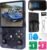 R36MAX Retro Handheld Game Console, 4.0 Inch 720×720 IPS Screen, 64GB Built-in 18,000+ Classic Game, Portable Hand Held Open Source Linux System, 4000mAh Battery Retro Gaming Console(Gray 64GB)