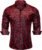 DiBanGu Mens Silk Paisley Dress Shirts,Long Sleeve Button Down Shirt Casual Regular Fit Shirt for Men Wedding Party