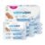 WaterWipes Sensitive+ Newborn & Baby Wipes, 3-In-1 Cleans, Cares, Protects, 99.9% Water, Unscented & Hypoallergenic, 540 Count (9 Packs)