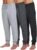 Ultra Performance Mens Pajama Pants 3 Pack Men’s Sleep Lounge PJ Jogger Sweatpants PJs Pajamas for Men Avail in Big Sizes