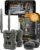 SPYPOINT Flex-M Twin Pack Cellular Trail Cameras – Best Hunting Accessories, No WiFi Needed, GPS, Night Vision, Dual-Sim LTE, IP65 Water-Resistant Game Camera, 28MP Photos, 720p Videos + Sound (2)