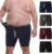 INNERSY Men’s Big and Tall Boxer Briefs Cotton Moisture Wicking Underwear 4-Pack