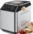 KBS 3LB Programmable Bread Maker,20-in-1 Automatic Bread Machine with Ceramic Pan & Fruit Dispenser, 750W Dual Heaters Bread Maker Machine with Quiet Brushless Motor,Stainless Steel,15H Timer,3 Colors