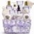 Mothers Day Birthday Gifts for Women, Lavender Relaxing Spa Gift Baskets for Women Self Care Package Bath Gift Set, Home Bath and Body Kit Pamper Gifts for Womens Her Mom Friends Wife Girlfriend Wife