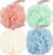 Fu Store Loofah Sponge 60g Shower Loofahs 4 Colors Bath Sponges Mesh Balls for Body Scrubber Exfoliator Wash Back Scrubber Bathroom Men Women – 4 Pack Scrubbers Cleaning Bathing Accessories