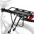 Rear Bike Rack,Bike Cargo Rack w/Fender & Large Size Reflective,Quick Release Mountain Road Bicycle Rear Racks,Universal Bike Luggage Rack,Large Capacity Bike Pannier Rack,YONTUO