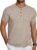 COOFANDY Men’s Soft Henley Short Sleeve T Shirts Casual Basic Shirt with Pocket 3 Button Tees Summer Tops