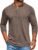COOFANDY Men’s Henley Shirts Long Sleeve T-Shirt Lightweight Fashion Casual Pullover Tee Shirt
