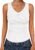 ANRABESS Tank Tops for Women V Neck Ribbed Knit Slim Fitted Sleeveless Basic Tee Tanks Casual Summer Clothes 2026