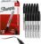 Sharpie Permanent Markers, Fine Tip, Black, 12 Count – Office Supplies, Quick Drying, Fade Resistant, For Wood, Plastic, Paper, Metal, And More
