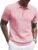 COOFANDY Mens Knit Polo Shirts Short Sleeve Ribbed Textured Polo Shirt Lightweight Casual Golf Shirts Collared T Shirt
