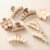 8PCS Hair Clips for Women, Flower Claw Clips for Thick Hair, Non-Slip Hair Accessories with Multi-Styles, Neutral Colors Hair Claw Clips and Variety Pack, Ideal for Girls